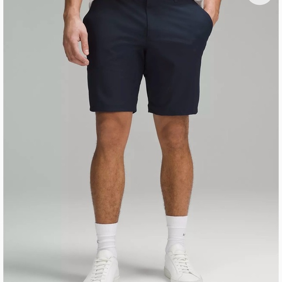 LULULEMON MENS ABC CLASSIC SHORTS Men's black SIZE 38 - Picture 1 of 8